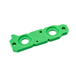 3D printed bracket in green